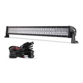 Auxbeam 32-Inch 180W CREE LED Spot/Flood Light Bar With Wiring Harness