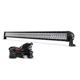 Auxbeam 50-Inch 288W CREE LED Spot/Flood Light Bar With Wiring Harness