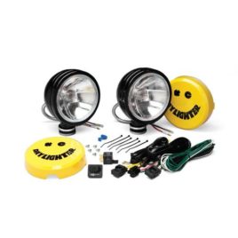 KC HiLiTES 238 Daylighter Black 100w Spread Beam Light System