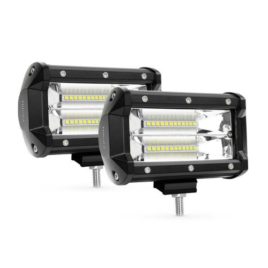 Nilight 5-Inch 72W LED Flood Lights (Pair)