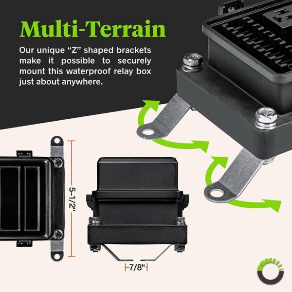 12V Waterproof Universal Fuse Relay Box TRS Garage