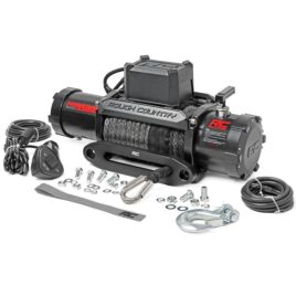 Rough Country 9,500lb Winch With Synthetic Rope