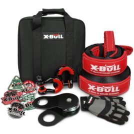 X-BULL Off-Road 4×4 Recovery Kit – Heavy Duty 3” x 30′