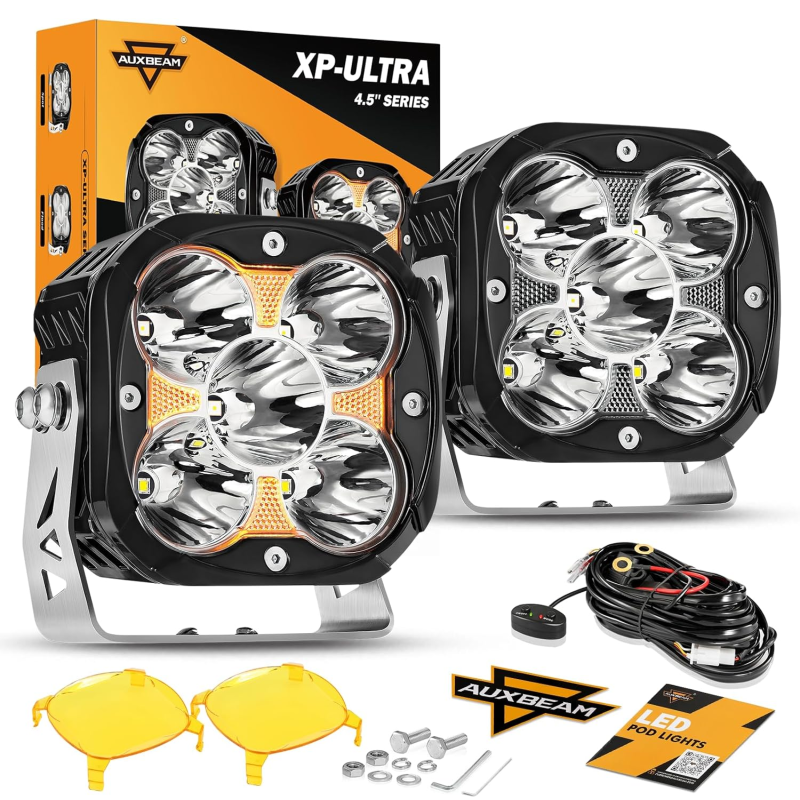 Auxbeam_4-5_Inch_128W_LED_Driving_Pod_Light_XP_Ultra_Series-100