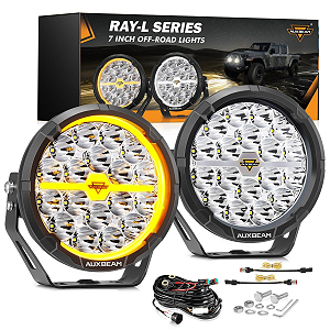 Auxbeam RAY-L Series Round LED Off-Road Lights