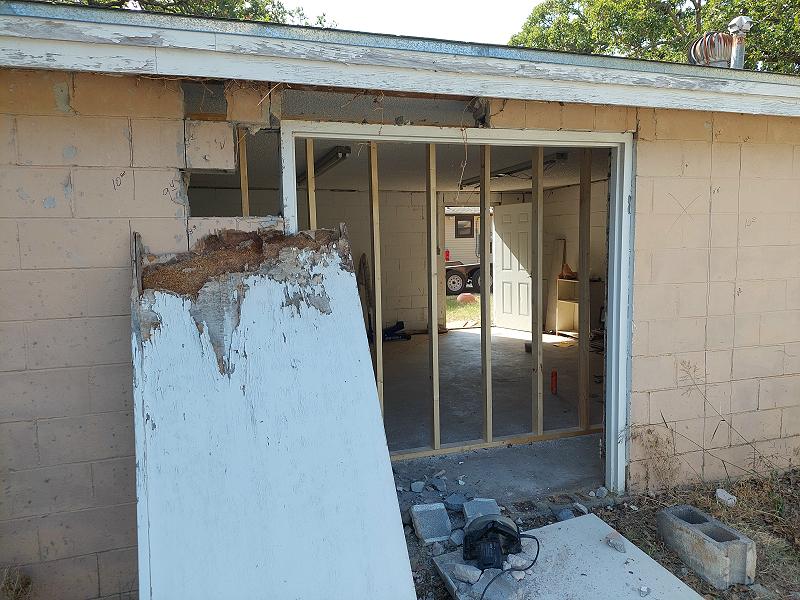 Opening The Side Wall