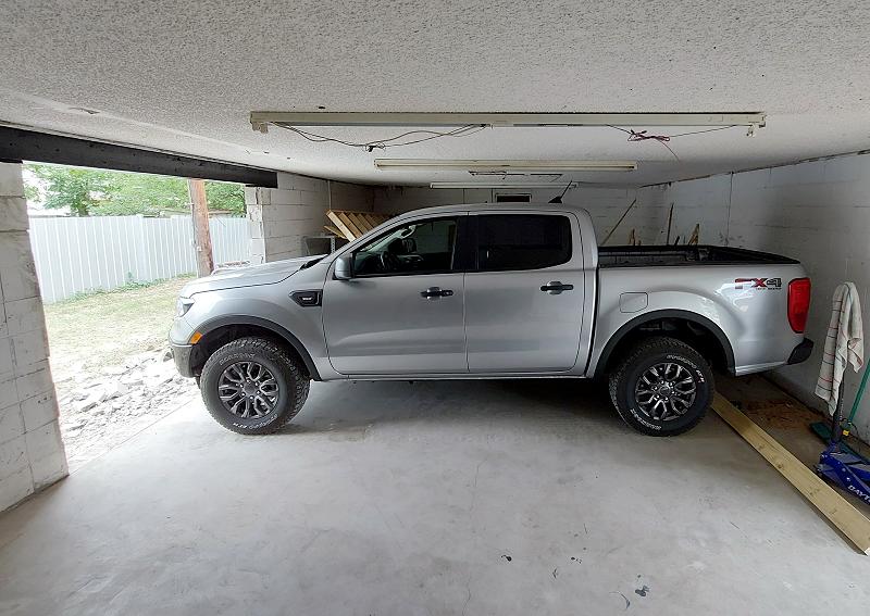 My 2021 Ford Ranger FX4 in the building