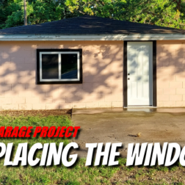 TRS Garage DIY Project - Replacing The Window