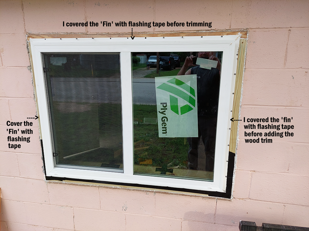 Installing the new window