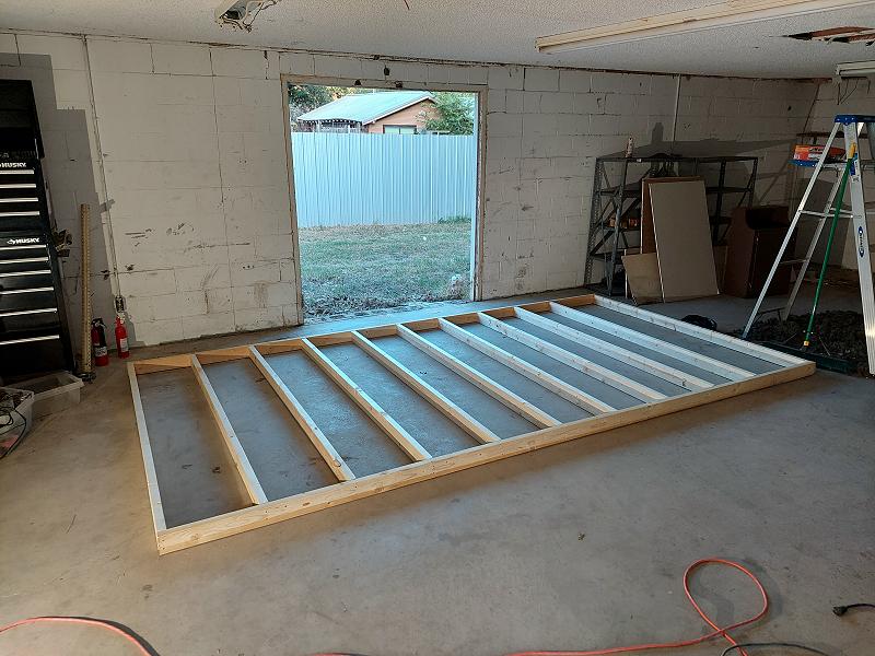 building a support wall