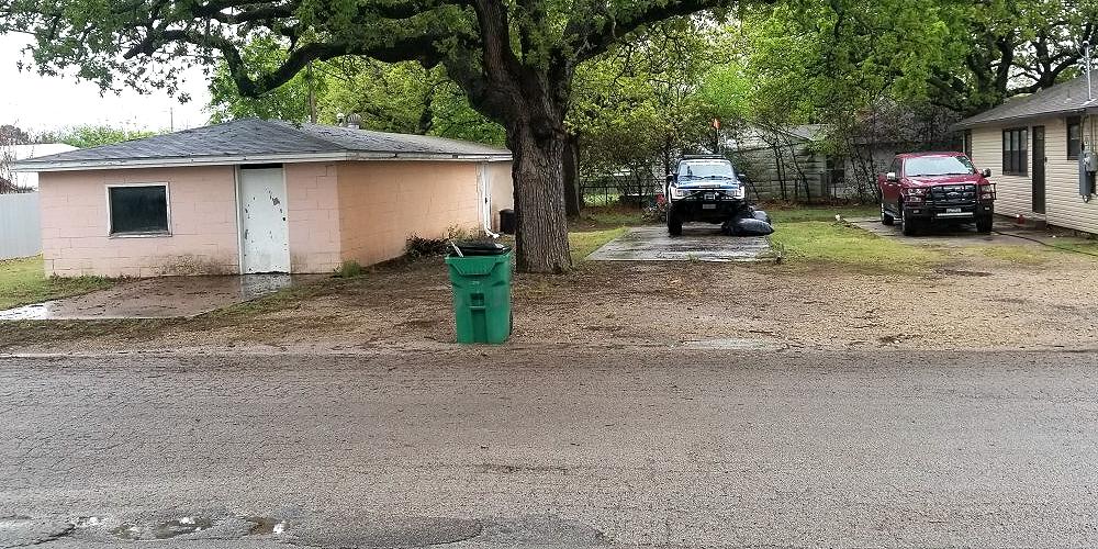 Street view of my 20'x70' building project